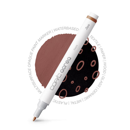 Copic Acrea Sepia Marker  <inline style="float: right; margin-right: 10px; background-color: rgb(138, 82, 65);">&nbsp;&nbsp;&nbsp;&nbsp;&nbsp;&nbsp; </inline>