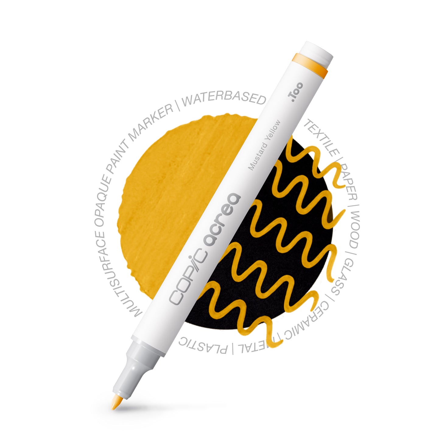 Copic Acrea Mustard Yellow Marker <inline style="float: right; margin-right: 10px; background-color: rgb(222, 170, 40);">&nbsp;&nbsp;&nbsp;&nbsp;&nbsp;&nbsp; </inline>