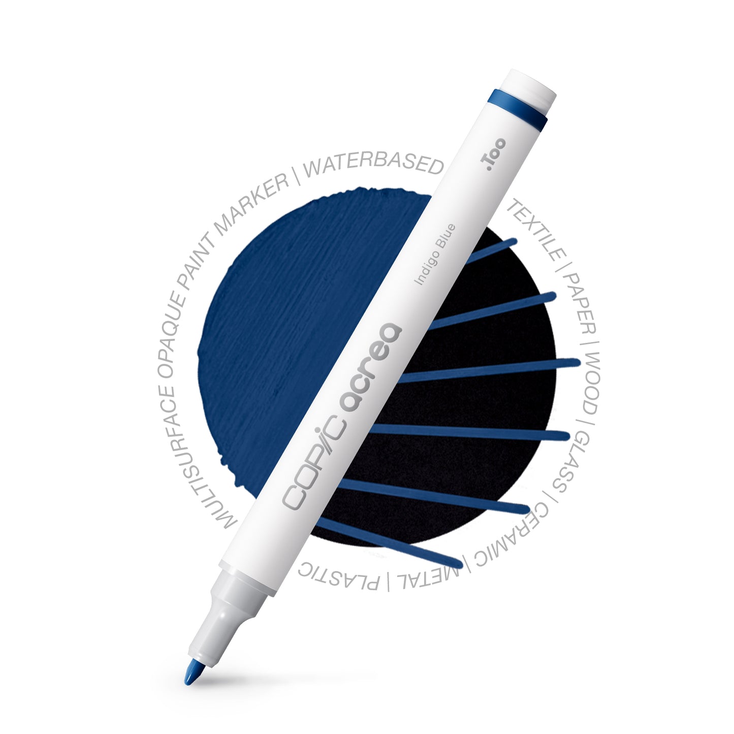 Copic Acrea Indigo Blue Marker <inline style="float: right; margin-right: 10px; background-color: rgb(31, 57, 123);">&nbsp;&nbsp;&nbsp;&nbsp;&nbsp;&nbsp; </inline>