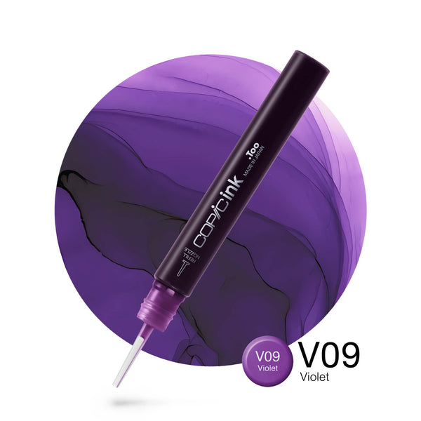 Copic Ink Refill V09 Violet <inline style="float: right; margin-right: 10px; background-color: rgb(135, 84, 161);">&nbsp;&nbsp;&nbsp;&nbsp;&nbsp;&nbsp; </inline>