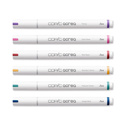 Copic Acrea Deep Set of 6 Markers