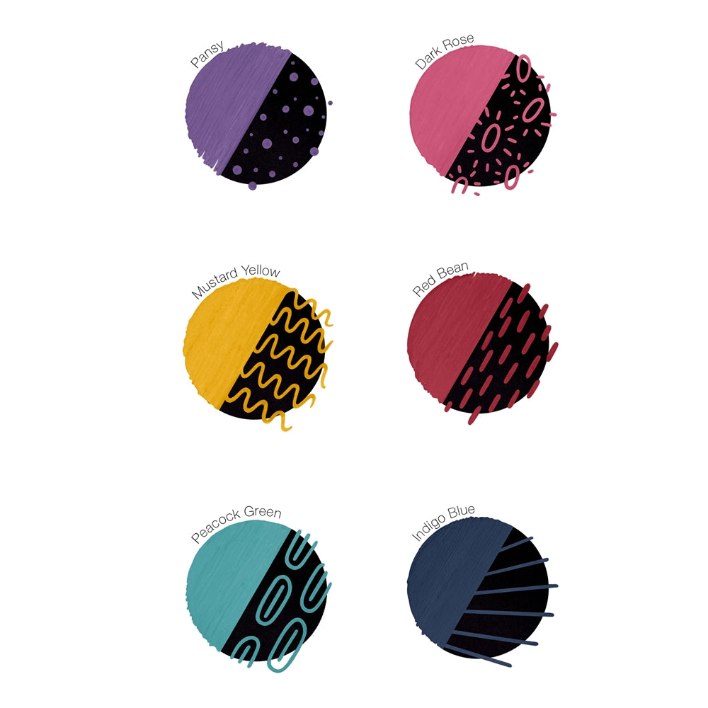 Copic Acrea Deep Set of 6 Markers