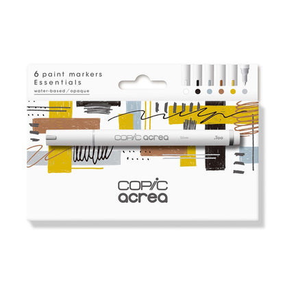 Copic Acrea Essentials Set of 6 Markers