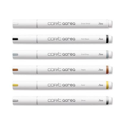 Copic Acrea Essentials Set of 6 Markers