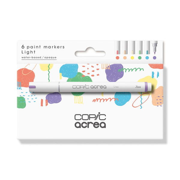 Copic Acrea Light Set of 6 Markers