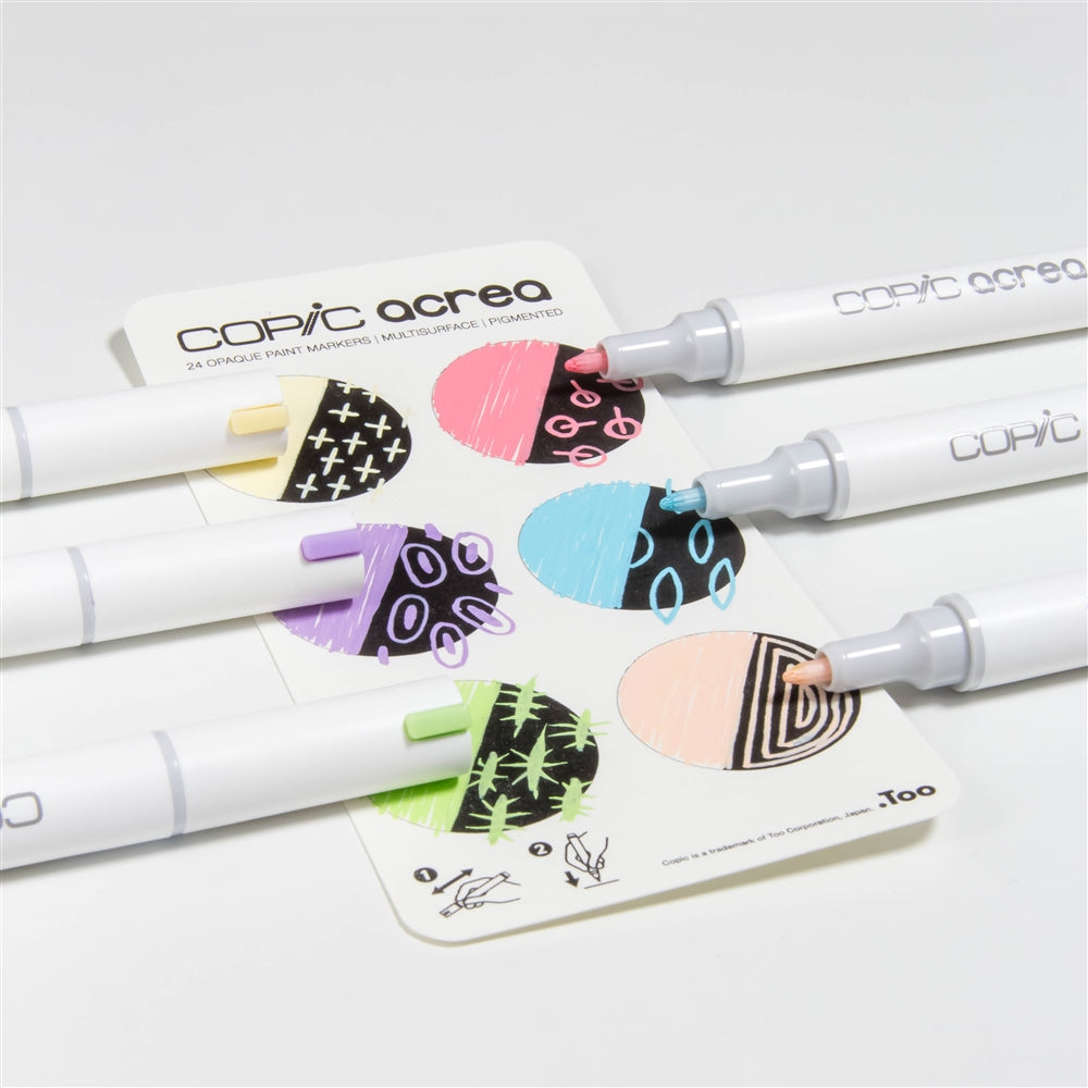 Copic Acrea Light Set of 6 Markers
