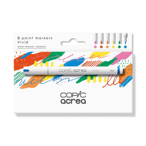 Copic Acrea Vivid Set of 6 Markers