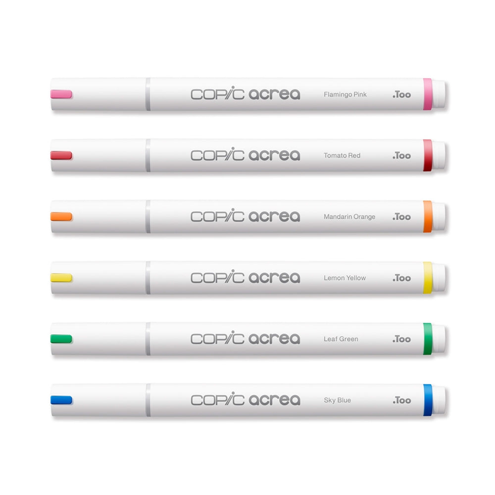 Copic Acrea Vivid Set of 6 Markers
