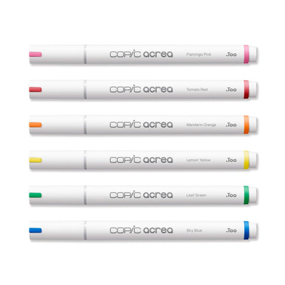 Copic Acrea Vivid Set of 6 Markers