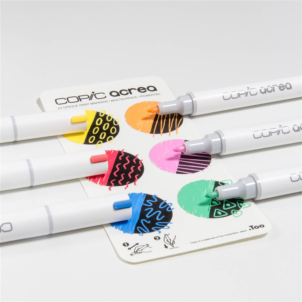 Copic Acrea Vivid Set of 6 Markers