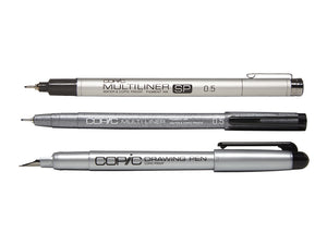 .All Individual Copic Multiliners and Drawing Pens List