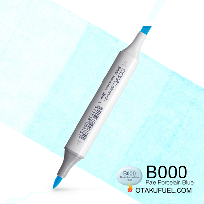 Copic Sketch B000 Pale Porcelain Blue Marker <inline style="float: right; margin-right: 10px; background-color: rgb(230, 244, 244);">&nbsp;&nbsp;&nbsp;&nbsp;&nbsp;&nbsp; </inline>