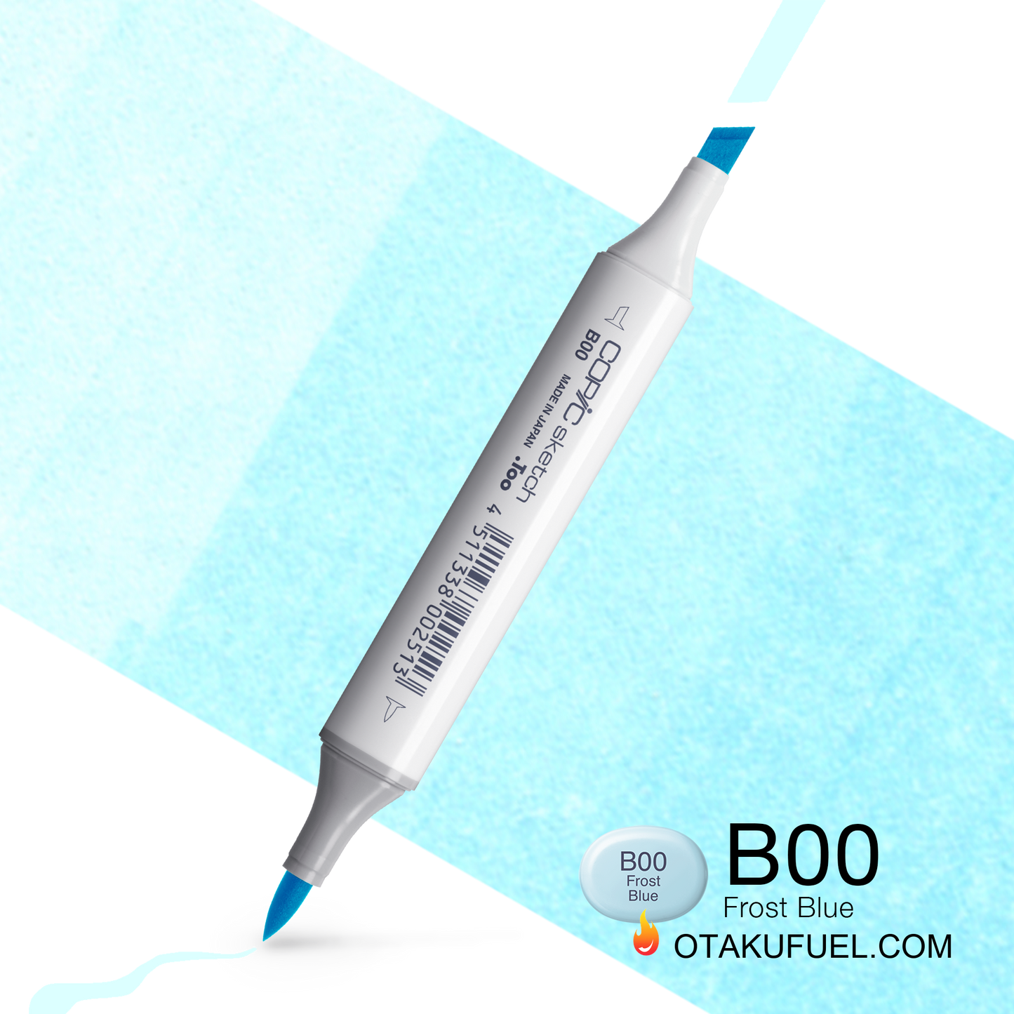 Copic Sketch B00 Frost Blue Marker <inline style="float: right; margin-right: 10px; background-color: rgb(226, 244, 248);">&nbsp;&nbsp;&nbsp;&nbsp;&nbsp;&nbsp; </inline>