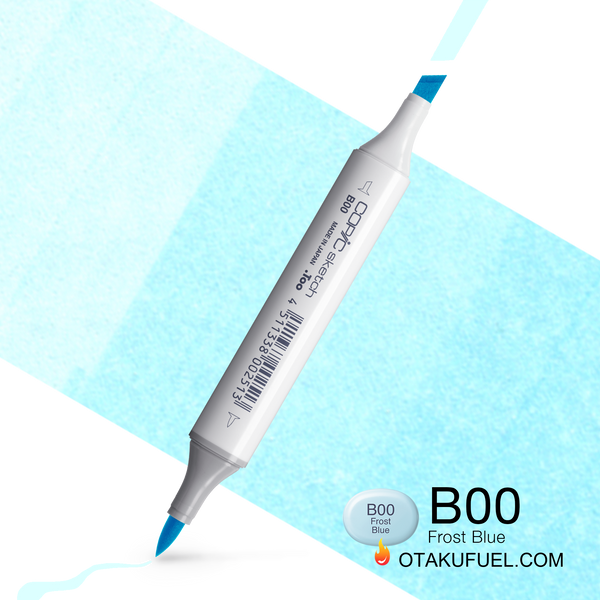Copic Sketch B00 Frost Blue Marker <inline style="float: right; margin-right: 10px; background-color: rgb(226, 244, 248);">&nbsp;&nbsp;&nbsp;&nbsp;&nbsp;&nbsp; </inline>