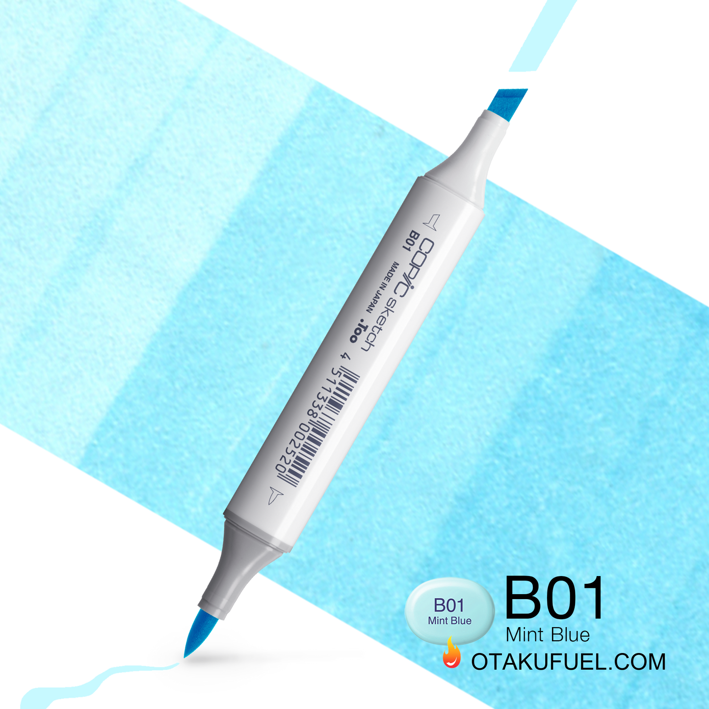Copic Sketch B01 Mint Blue Marker <inline style="float: right; margin-right: 10px; background-color: rgb(213, 238, 242);">&nbsp;&nbsp;&nbsp;&nbsp;&nbsp;&nbsp; </inline>