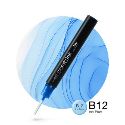 Copic Ink Refill B12 Ice Blue <inline style="float: right; margin-right: 10px; background-color: rgb(199, 229, 237);">&nbsp;&nbsp;&nbsp;&nbsp;&nbsp;&nbsp; </inline>