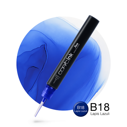 Copic Ink Refill B18 Lapis Lazuli <inline style="float: right; margin-right: 10px; background-color: rgb(33, 138, 203);">&nbsp;&nbsp;&nbsp;&nbsp;&nbsp;&nbsp; </inline>