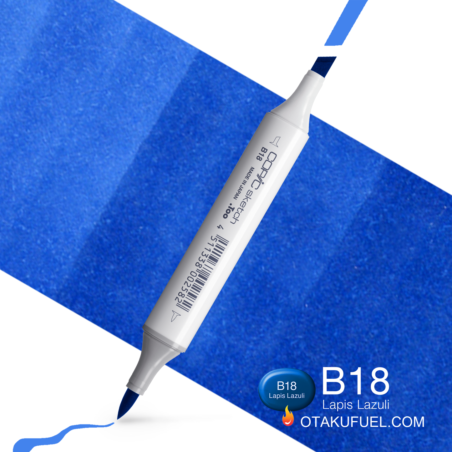 Copic Sketch B18 Lapis Lazuli Marker <inline style="float: right; margin-right: 10px; background-color: rgb(33, 138, 203);">&nbsp;&nbsp;&nbsp;&nbsp;&nbsp;&nbsp; </inline>