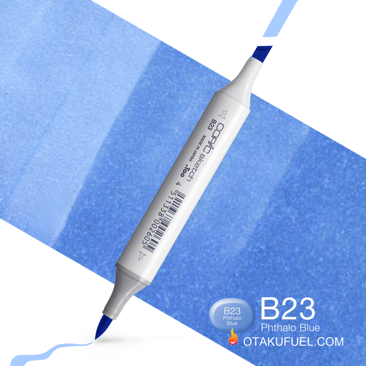 Copic Sketch B23 Phthalo Blue Marker <inline style="float: right; margin-right: 10px; background-color: rgb(145, 193, 231);">&nbsp;&nbsp;&nbsp;&nbsp;&nbsp;&nbsp; </inline>