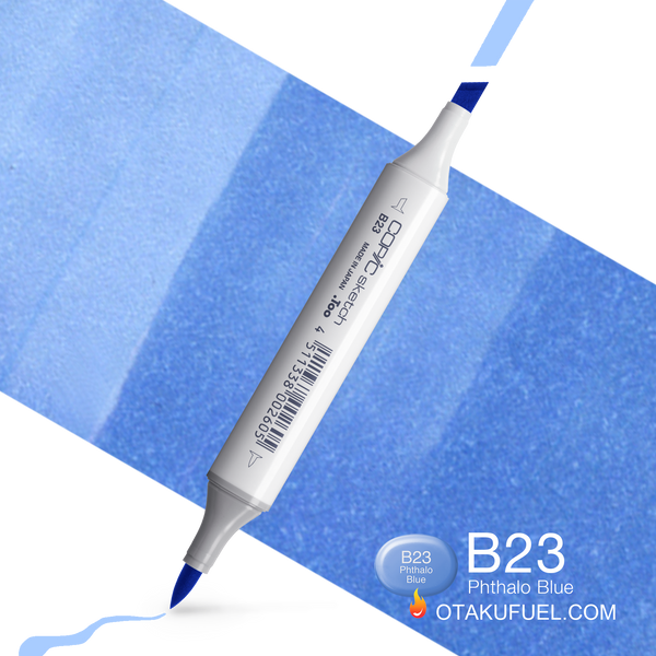 Copic Sketch B23 Phthalo Blue Marker <inline style="float: right; margin-right: 10px; background-color: rgb(145, 193, 231);">&nbsp;&nbsp;&nbsp;&nbsp;&nbsp;&nbsp; </inline>