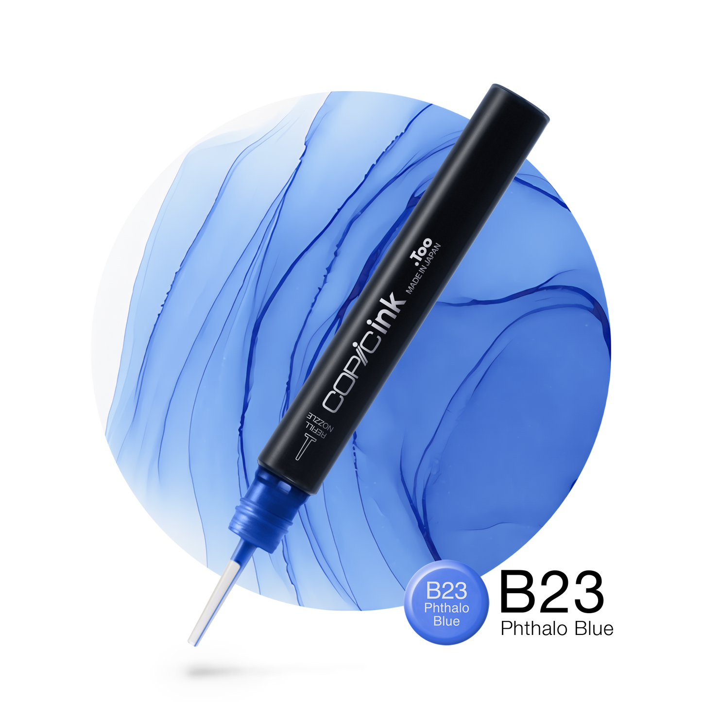 Copic Ink Refill B23 Phthalo Blue <inline style="float: right; margin-right: 10px; background-color: rgb(145, 193, 231);">&nbsp;&nbsp;&nbsp;&nbsp;&nbsp;&nbsp; </inline>