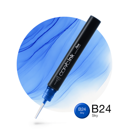 Copic Ink Refill B24 Sky <inline style="float: right; margin-right: 10px; background-color: rgb(137, 205, 240);">&nbsp;&nbsp;&nbsp;&nbsp;&nbsp;&nbsp; </inline>