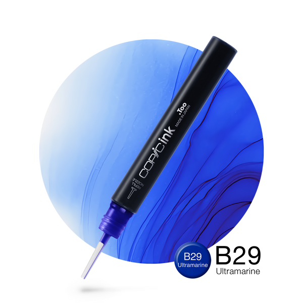 Copic Ink Refill B29 Ultramarine <inline style="float: right; margin-right: 10px; background-color: rgb(8, 119, 190);">&nbsp;&nbsp;&nbsp;&nbsp;&nbsp;&nbsp; </inline>