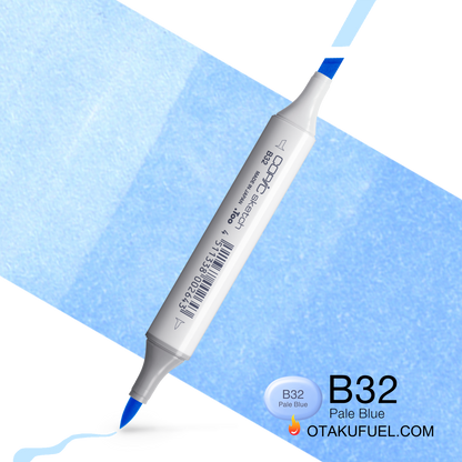 Copic Sketch B32 Pale Blue Marker <inline style="float: right; margin-right: 10px; background-color: rgb(226, 239, 245);">&nbsp;&nbsp;&nbsp;&nbsp;&nbsp;&nbsp; </inline>