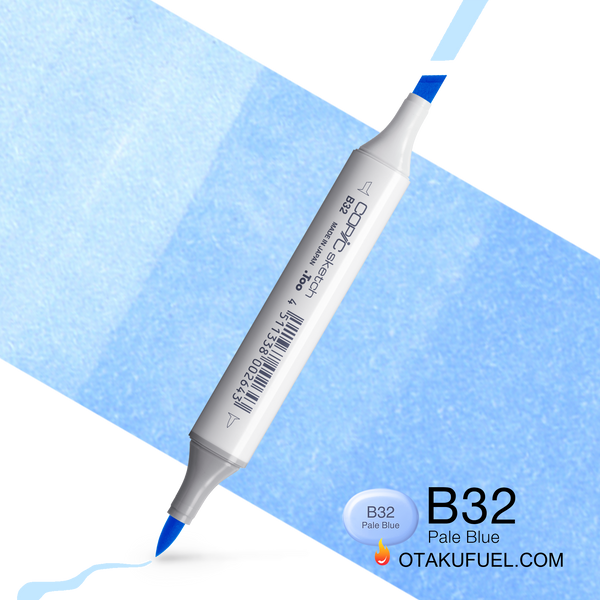 Copic Sketch B32 Pale Blue Marker <inline style="float: right; margin-right: 10px; background-color: rgb(226, 239, 245);">&nbsp;&nbsp;&nbsp;&nbsp;&nbsp;&nbsp; </inline>