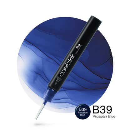 Copic Ink Refill B39 Prussian Blue <inline style="float: right; margin-right: 10px; background-color: rgb(43, 100, 171);">&nbsp;&nbsp;&nbsp;&nbsp;&nbsp;&nbsp; </inline>