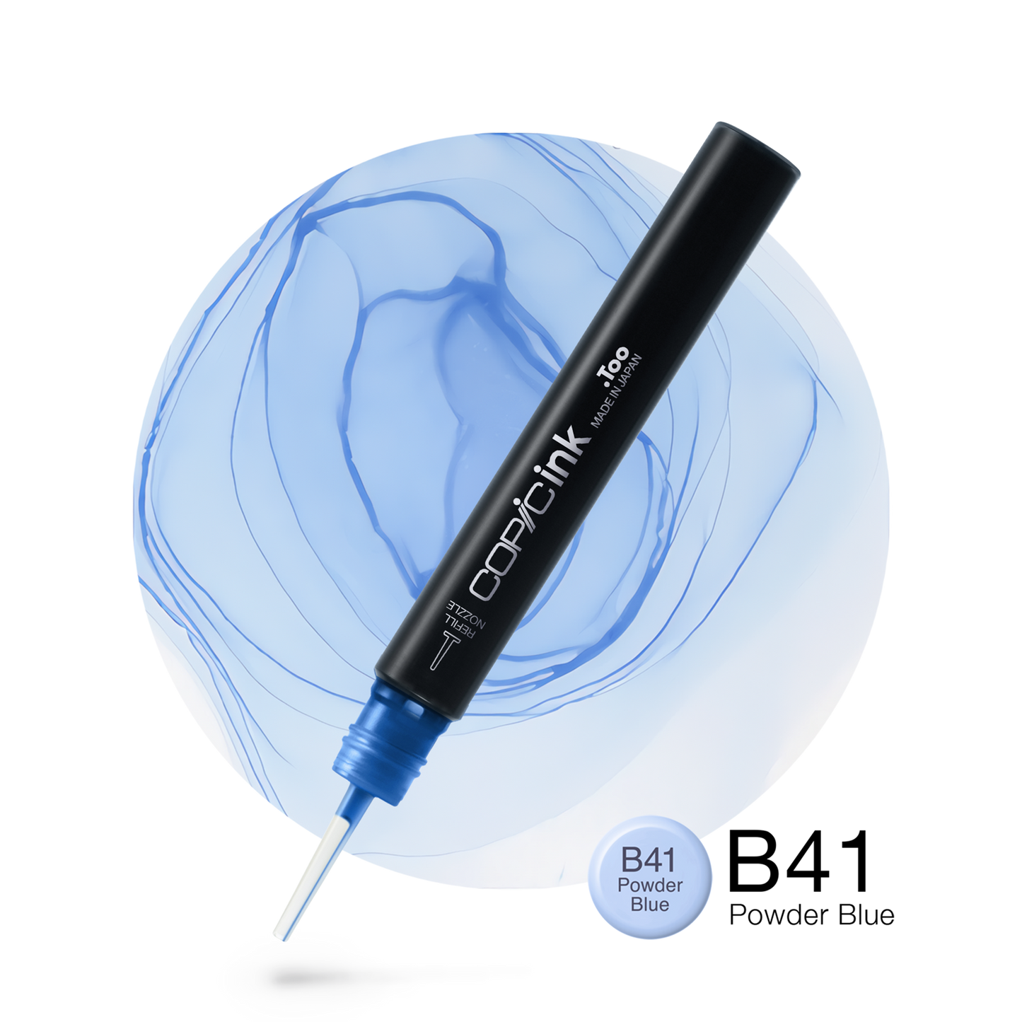 Copic Ink Refill B41 Powder Blue <inline style="float: right; margin-right: 10px; background-color: rgb(225, 237, 249);">&nbsp;&nbsp;&nbsp;&nbsp;&nbsp;&nbsp; </inline>