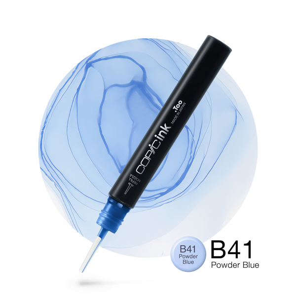 Copic Ink Refill B41 Powder Blue <inline style="float: right; margin-right: 10px; background-color: rgb(225, 237, 249);">&nbsp;&nbsp;&nbsp;&nbsp;&nbsp;&nbsp; </inline>