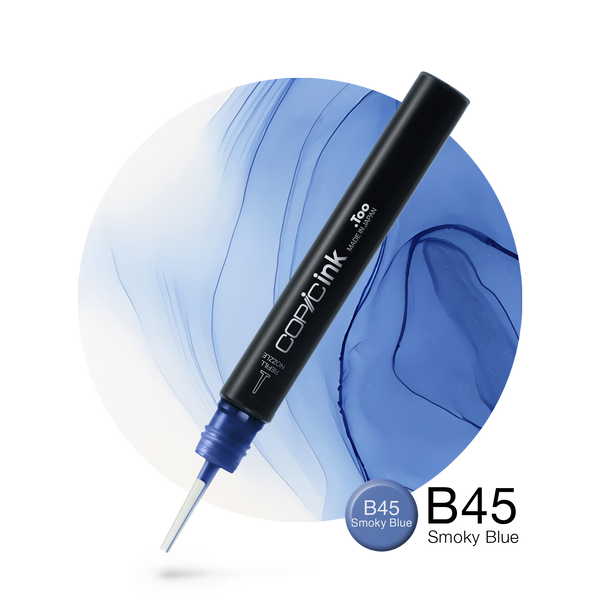 Copic Ink Refill B45 Smoky Blue <inline style="float: right; margin-right: 10px; background-color: rgb(225, 237, 249);">&nbsp;&nbsp;&nbsp;&nbsp;&nbsp;&nbsp; </inline>