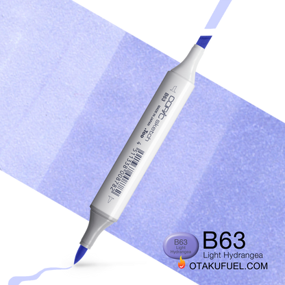 Copic Sketch B63 Light Hydrangea Marker <inline style="float: right; margin-right: 10px; background-color: rgb(167, 187, 224);">&nbsp;&nbsp;&nbsp;&nbsp;&nbsp;&nbsp; </inline>