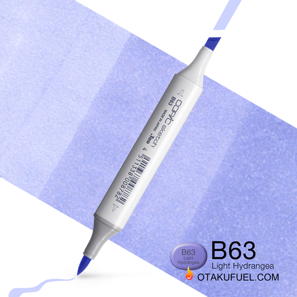 Copic Sketch B63 Light Hydrangea Marker <inline style="float: right; margin-right: 10px; background-color: rgb(167, 187, 224);">&nbsp;&nbsp;&nbsp;&nbsp;&nbsp;&nbsp; </inline>