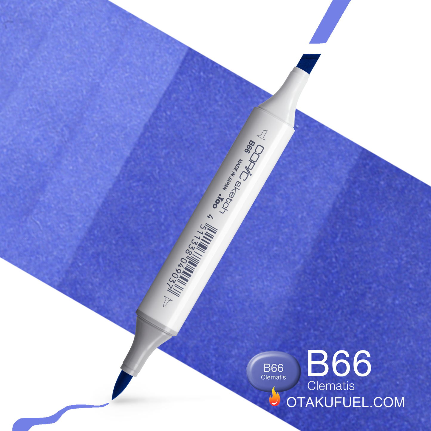 Copic Sketch B66 Clemantis Marker <inline style="float: right; margin-right: 10px; background-color: rgb(108, 139, 196);">&nbsp;&nbsp;&nbsp;&nbsp;&nbsp;&nbsp; </inline>