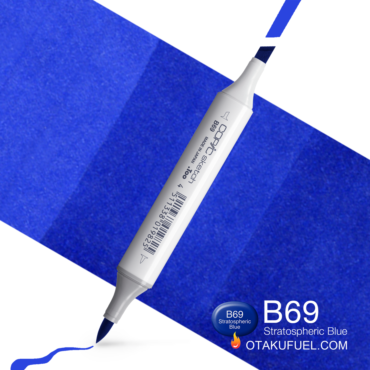 Copic Sketch B69 Stratospheric Blue Marker <inline style="float: right; margin-right: 10px; background-color: rgb(32, 102, 174);">&nbsp;&nbsp;&nbsp;&nbsp;&nbsp;&nbsp; </inline>
