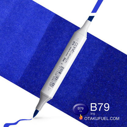 Copic Sketch B79 Iris Marker <inline style="float: right; margin-right: 10px; background-color: rgb(58, 73, 156);">&nbsp;&nbsp;&nbsp;&nbsp;&nbsp;&nbsp; </inline>