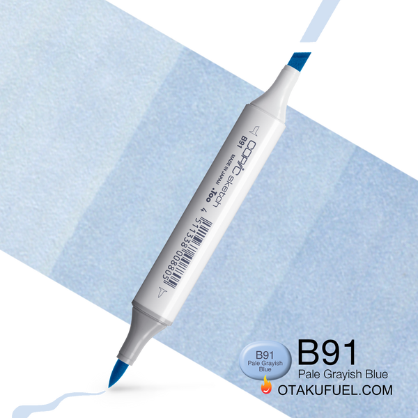 Copic Sketch B91 Pale Grayish Blue Marker <inline style="float: right; margin-right: 10px; background-color: rgb(213, 226, 235);">&nbsp;&nbsp;&nbsp;&nbsp;&nbsp;&nbsp; </inline>