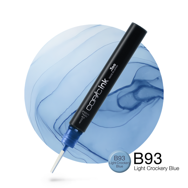 Copic Ink Refill B93 Light Crockery Blue <inline style="float: right; margin-right: 10px; background-color: rgb(152, 194, 219);">&nbsp;&nbsp;&nbsp;&nbsp;&nbsp;&nbsp; </inline>