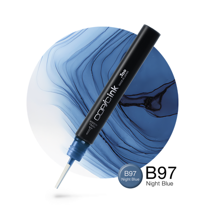 Copic Ink Refill B97 Night Blue <inline style="float: right; margin-right: 10px; background-color: rgb(73, 124, 155);">&nbsp;&nbsp;&nbsp;&nbsp;&nbsp;&nbsp; </inline>