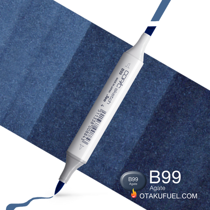 Copic Sketch B99 Agate Marker <inline style="float: right; margin-right: 10px; background-color: rgb(20, 84, 128);">&nbsp;&nbsp;&nbsp;&nbsp;&nbsp;&nbsp; </inline>