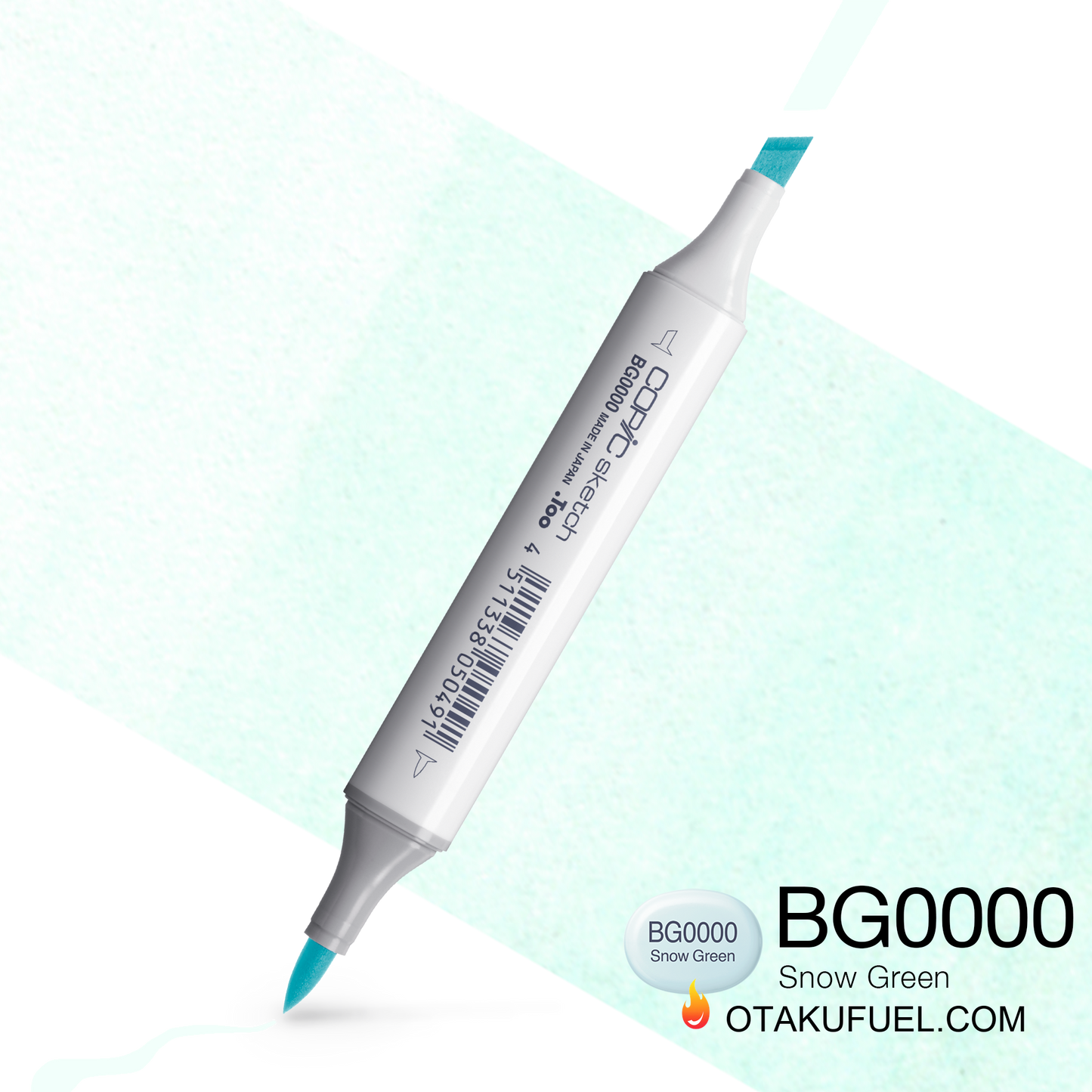 Copic Sketch BG0000 Snow Green Marker <inline style="float: right; margin-right: 10px; background-color: rgb(237, 248, 242);">&nbsp;&nbsp;&nbsp;&nbsp;&nbsp;&nbsp; </inline>