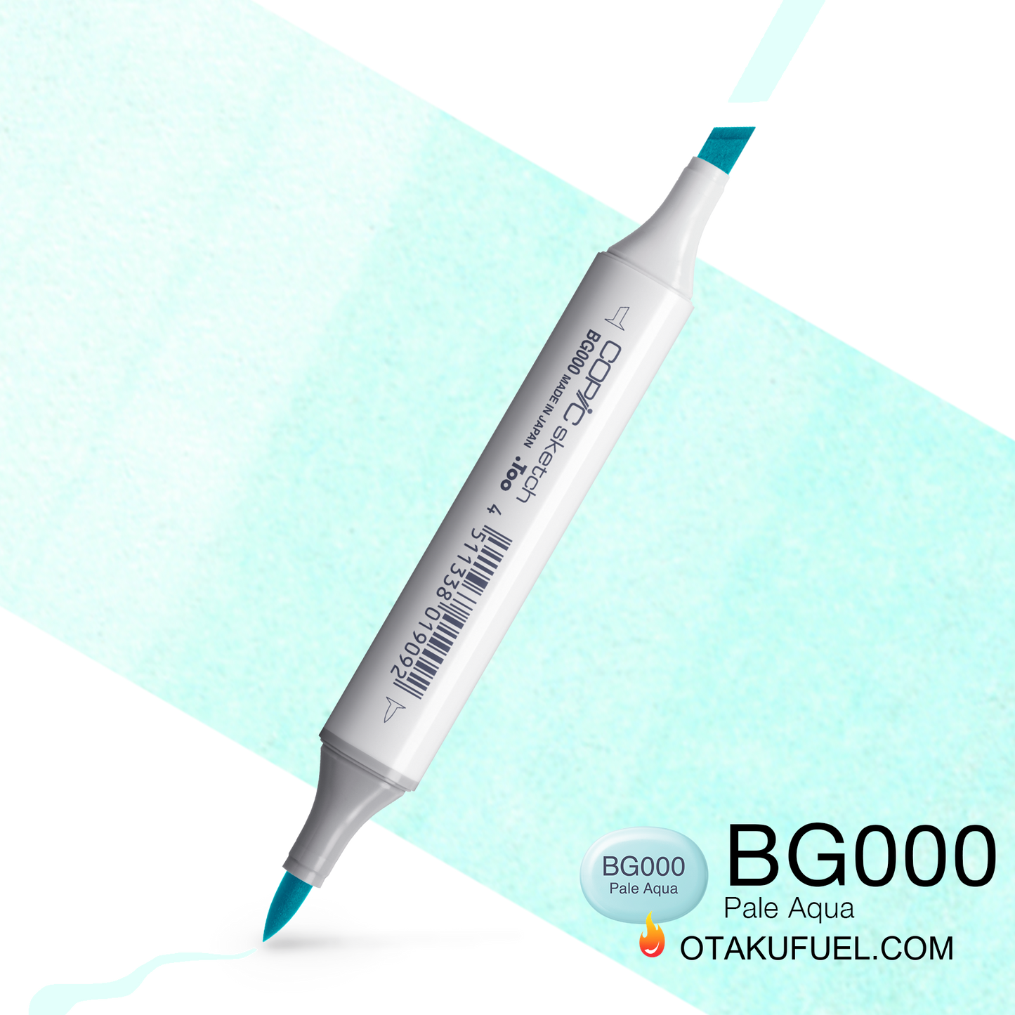Copic Sketch BG000 Pale Aqua Marker <inline style="float: right; margin-right: 10px; background-color: rgb(161, 216, 210);">&nbsp;&nbsp;&nbsp;&nbsp;&nbsp;&nbsp; </inline>