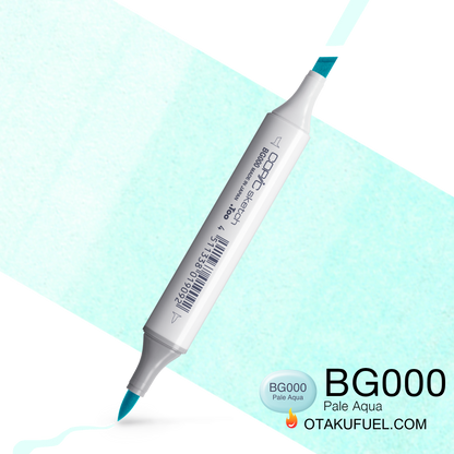 Copic Sketch BG000 Pale Aqua Marker <inline style="float: right; margin-right: 10px; background-color: rgb(161, 216, 210);">&nbsp;&nbsp;&nbsp;&nbsp;&nbsp;&nbsp; </inline>