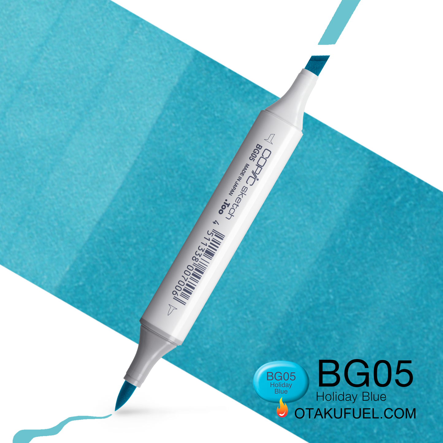 Copic Sketch BG05 Holiday Blue Marker <inline style="float: right; margin-right: 10px; background-color: rgb(130, 209, 226);">&nbsp;&nbsp;&nbsp;&nbsp;&nbsp;&nbsp; </inline>