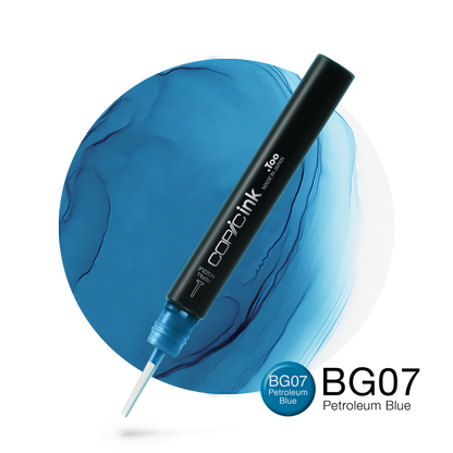 Copic Ink Refill BG07 Petroleum Blue <inline style="float: right; margin-right: 10px; background-color: rgb(23, 182, 204);">&nbsp;&nbsp;&nbsp;&nbsp;&nbsp;&nbsp; </inline>
