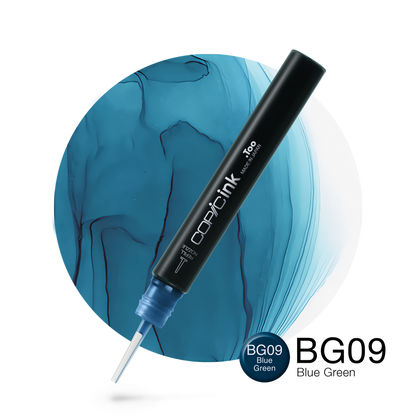 Copic Ink Refill BG09 Blue Green <inline style="float: right; margin-right: 10px; background-color: rgb(20, 174, 198);">&nbsp;&nbsp;&nbsp;&nbsp;&nbsp;&nbsp; </inline>