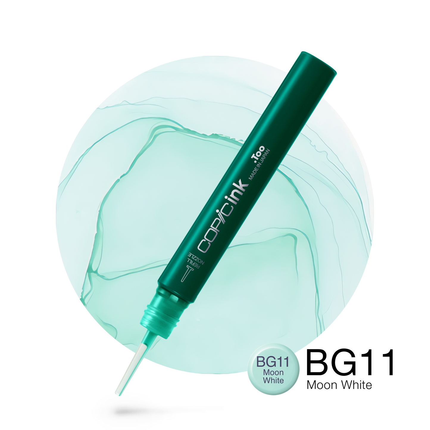 Copic Ink Refill BG11 Moon White <inline style="float: right; margin-right: 10px; background-color: rgb(204, 235, 240);">&nbsp;&nbsp;&nbsp;&nbsp;&nbsp;&nbsp; </inline>