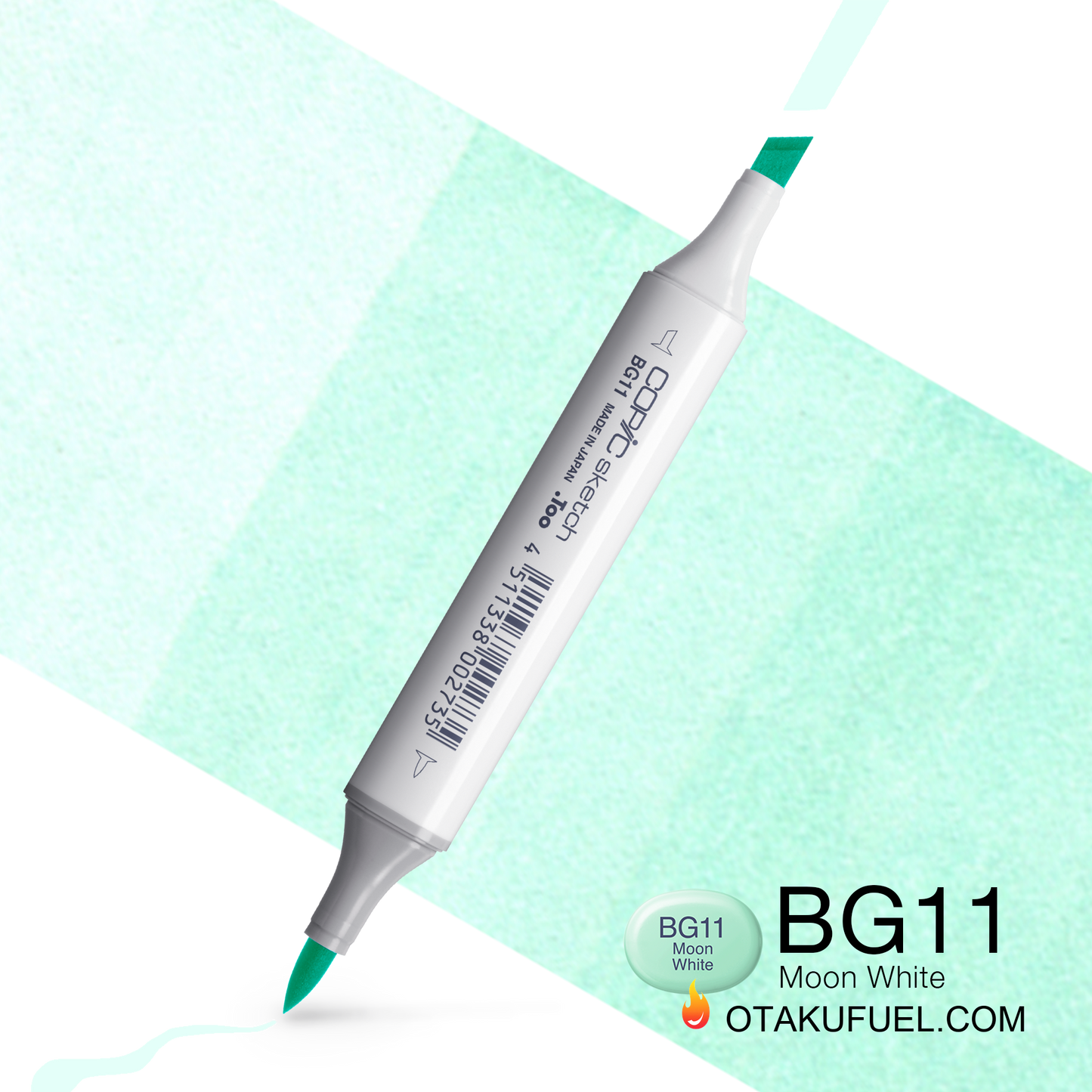Copic Sketch BG11 Moon White Marker <inline style="float: right; margin-right: 10px; background-color: rgb(204, 235, 240);">&nbsp;&nbsp;&nbsp;&nbsp;&nbsp;&nbsp; </inline>